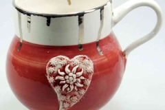 Nina von Herrath Tasse Herz